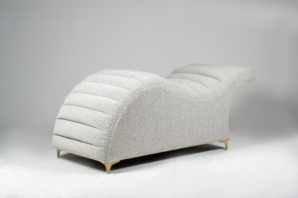 Ready To Ship Edda Cloud® - PerformaBoucle in Domino - Plush + Oak