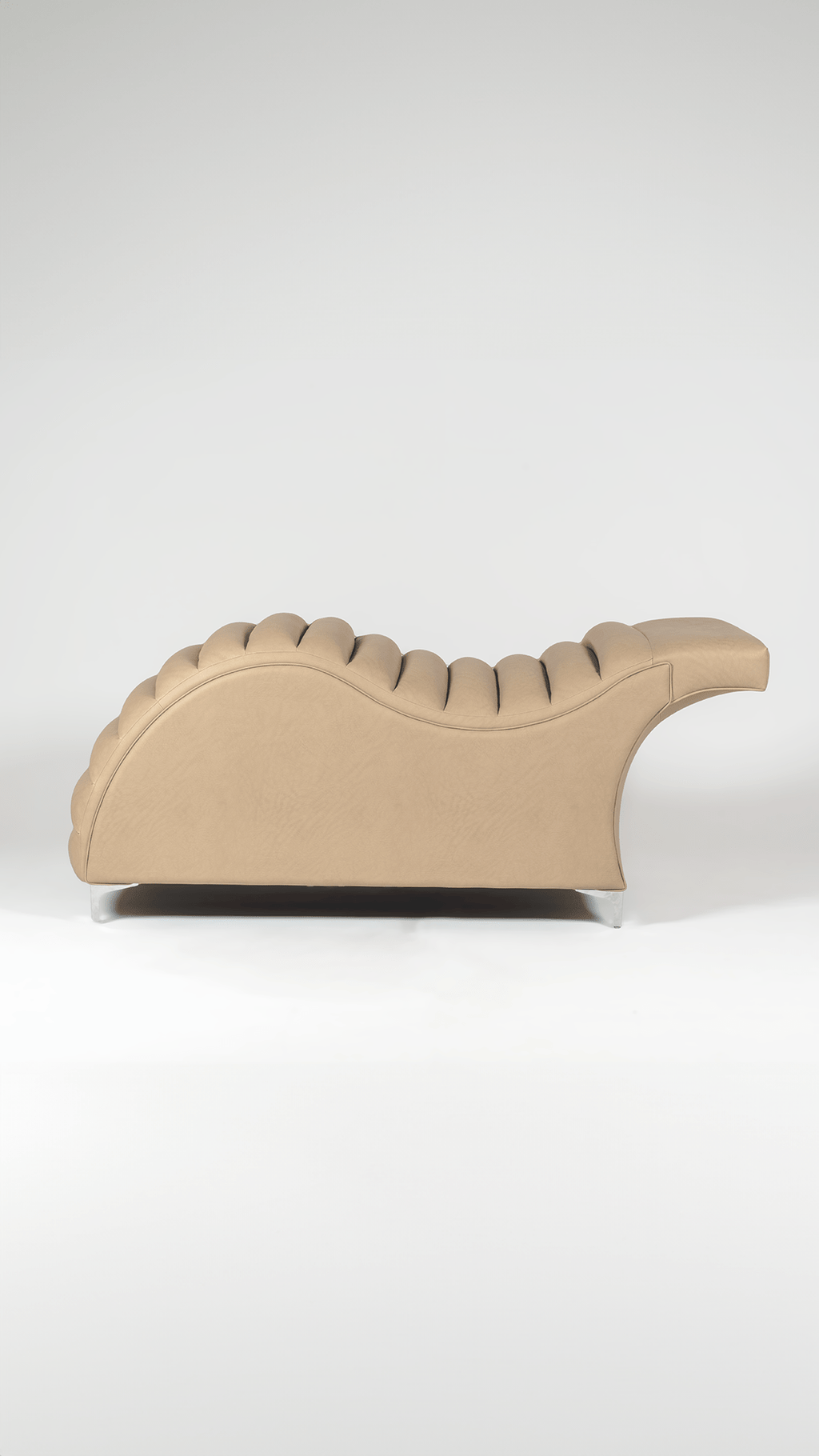 Ready To Ship Edda Cloud® - Cavaletti Vegan Leather in Cashew - Plush + Oak