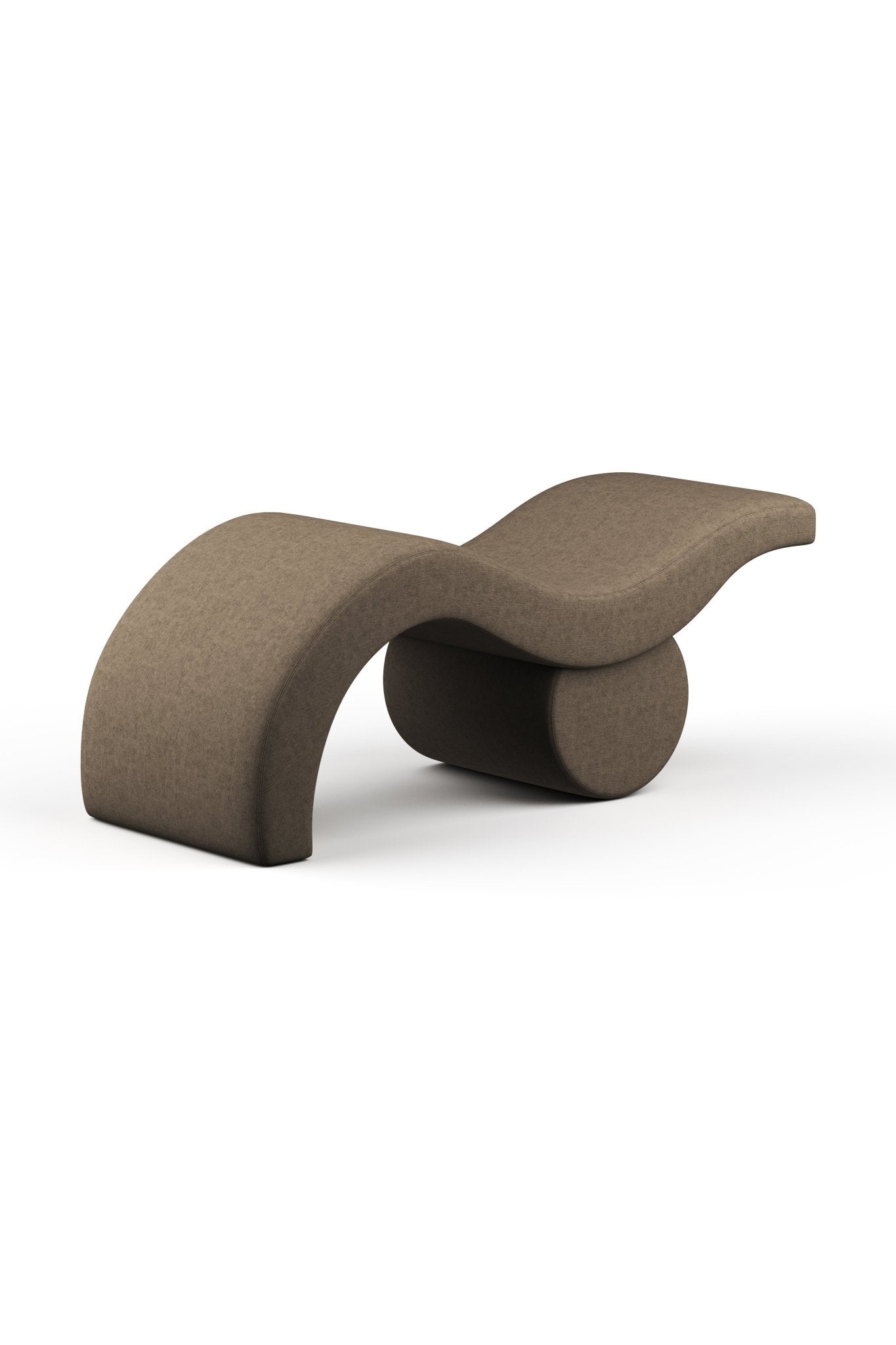 Brynn® Ergonomic in Duralinen - Plush + Oak (Bark)