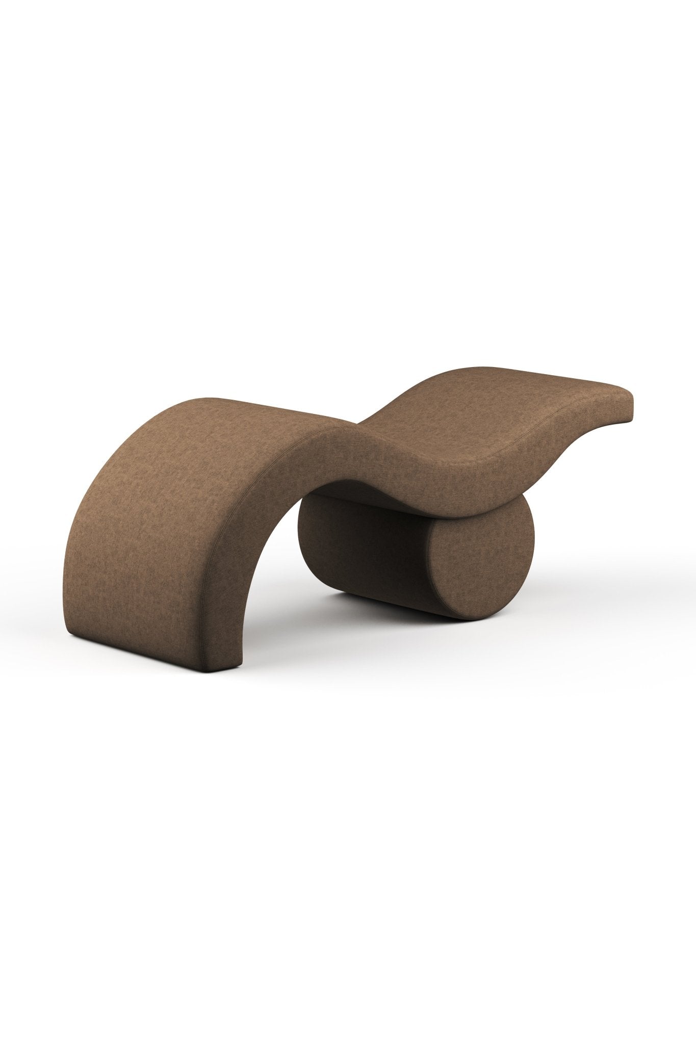 Brynn® Ergonomic in Duralinen - Plush + Oak (Chestnut)