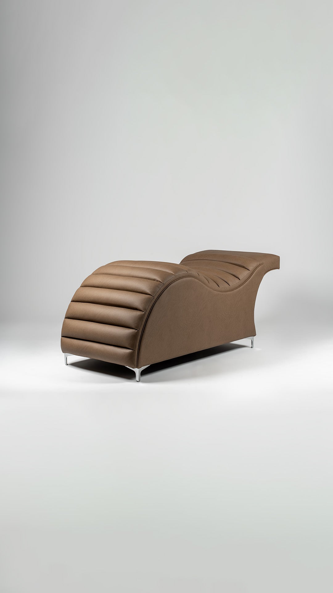 curved facial bed (Cappuccino)